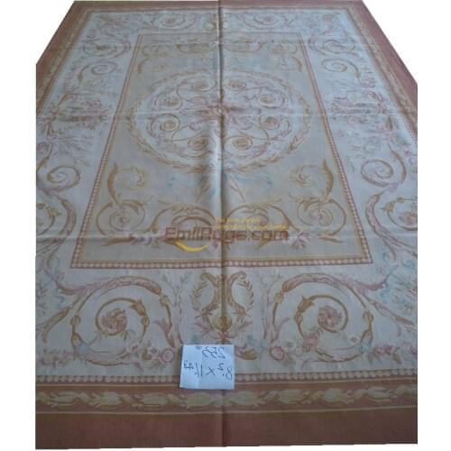 Classic Knitting Wool Knitting Carpets The Aubusson Savonnerie, A Handmade French Garden, Is Beautifully Embroidered With Rugs