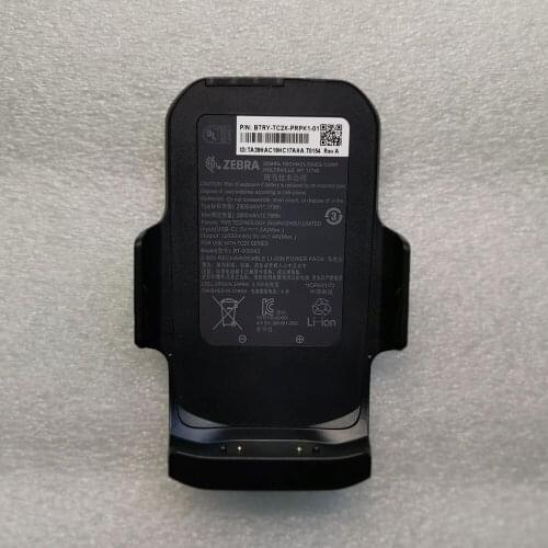 Original 2900mah battery for zebra TC20 TC25 BT-000343 BTRY-TC2X-PRPK1-01 Back clip battery