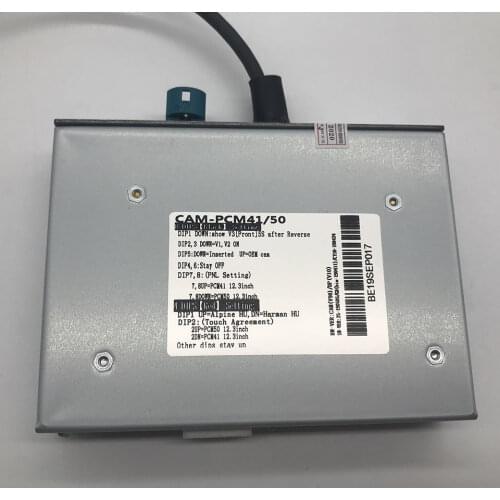 Fits for 2019 Porsche Macan Cayenne Panamera 12.3 inch Original Monitor Reversing Image Camera Car Video Interface