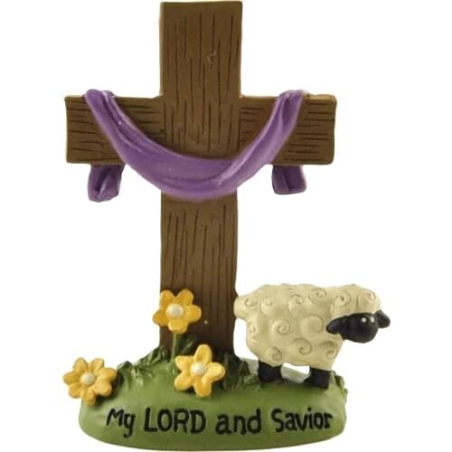 Christmas Cross Ornament Handmade Ornament Xmas Birthday Gifts for Belivers