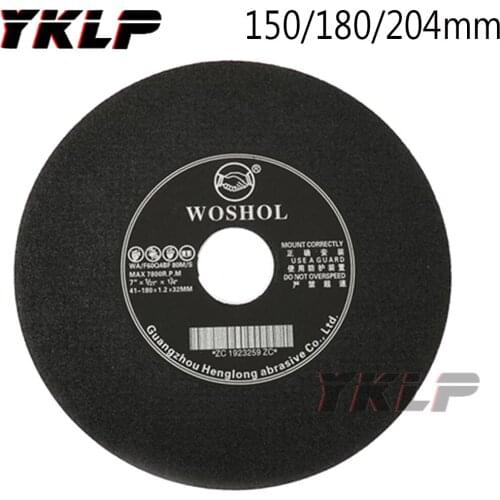 Grinding Wheel Cutting Disc Rotary Tool for Stainless Steel 150/180/204mm