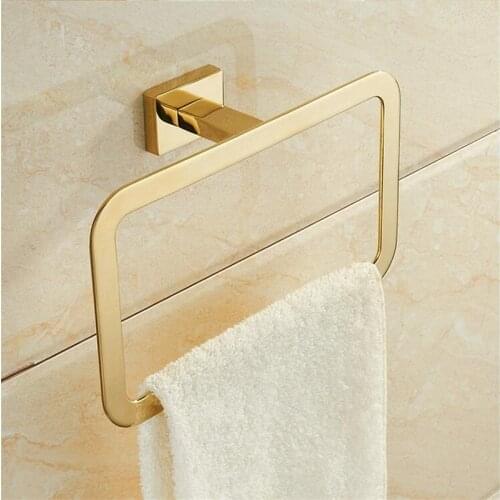 Tuqiu Gold Towel Ranger,Towel Holder,Towel Rack, Paper Holder,Towel Ring Towel Bar,Towel Bar,Robe Hook Bathroom Accessory set