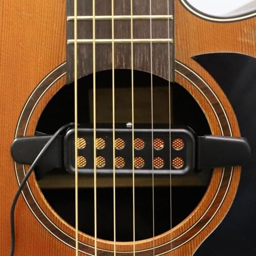 High-quality Acoustic Guitar Pickup Soundhole Clip-On Guitars Pick Up Low Noise Musical Instruments Accessories