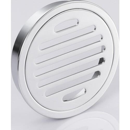 1PC Drains Chrome Round Shower Drain Floor Drain Cover Bathroom Drain Sink Stopper Sets Bathroom Accessories