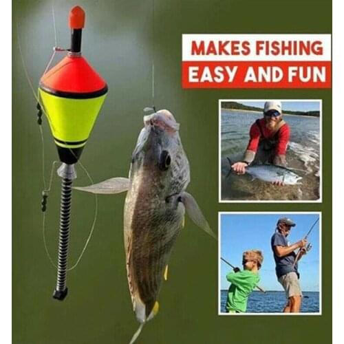 Automatic Fishing Float Portable Fishing Accessories Fast Fishing Bobber Set Fishing Float Device Fishing Dropshipping