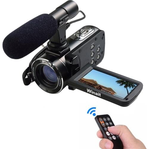 WIFI Digital Video Camera HDV-Z20 Wireless Remote Control 1080P HD SD Card Max To 64GB home use digital video camcorder