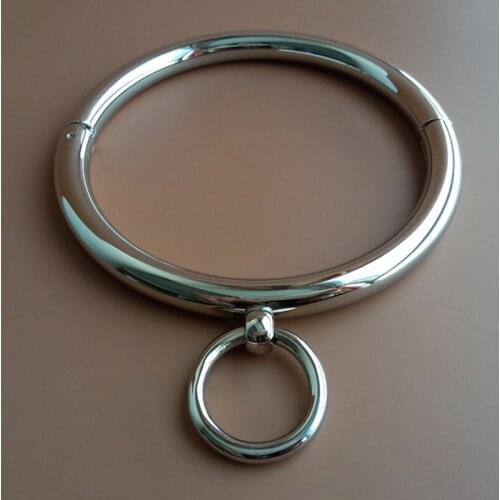 Metal Neck Collar Ring Sex Toys For Men And Women Couples Adult Games BDSM Bondage Slave Collar Erotic Fetish Sex Products