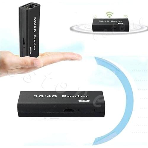 Mini Portable 3G/4G WiFi Wlan Hotspot AP Client 150Mbps USB Wireless Router