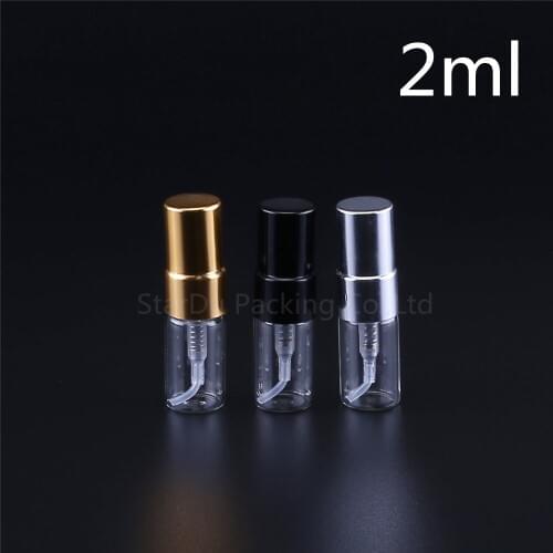 24pcs 2ml 3ml 5ml 10ml Refillable Mini Perfume Spray Bottle Aluminum Spray Atomizer Portable Travel Cosmetic Container