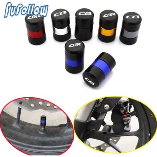 Motorcycle accessories Fits For Honda CB650R CBR650R 2019-2020 2021 CNC Aluminum Wheel Tire Valve Caps Airtight Cover Protector