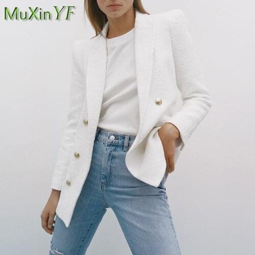 MuXinYF Women's Office Blazers