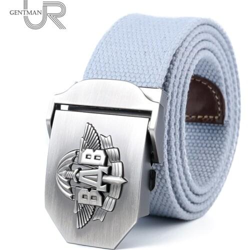 New High Quality Men & Women Military Belt VDV Army Tactical Belt Patriotic Soldiers Canvas Jeans Belt