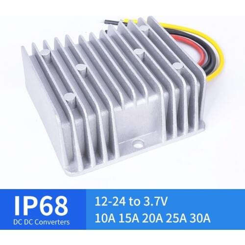 12-24V TO 3.7V 10A 15A 20A 25A 30A DC DC Converter Waterproof Buck Converter Voltage Regulating Power Module CE Certification
