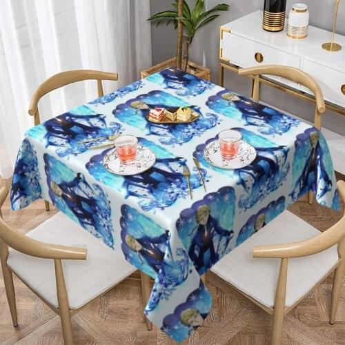 Bungou Stray Dogs Tablecloth Print Protection Table Cover Polyester Dining Wholesale Cute Table Cloth