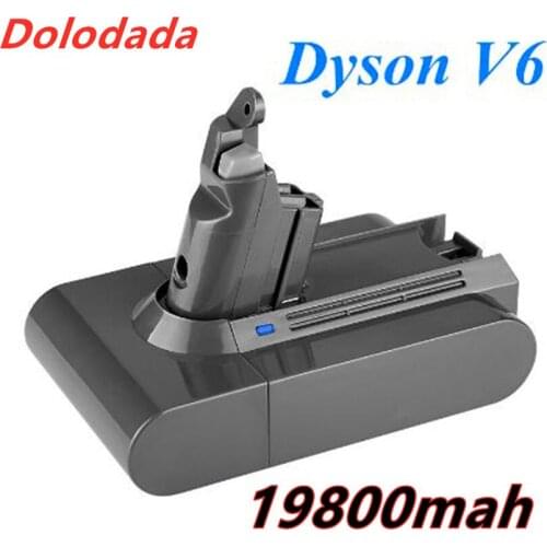 21.6V 19800mAh Li-ion Battery Replacement for Dyson Battery 19.8Ah V6 DC61 DC62 DC72 DC58 DC59 DC72 DC74 Vacuum Cleaner