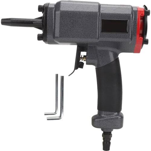 NP50 Straight Nailer Pull Gun Pneumatic Stubbs Nail Puller Woodworking Nail Remover Stapler Carpentry Nail Gun 1/4in Air Inlet