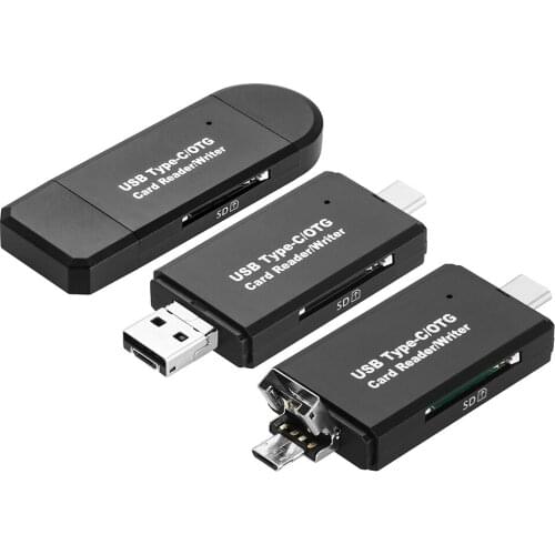 Type C OTG Micro SD Card Reader USB Card Reader 2.0 For USB Micro SD Adapter Flash Drive Memory Card Reader Type C Cardreader