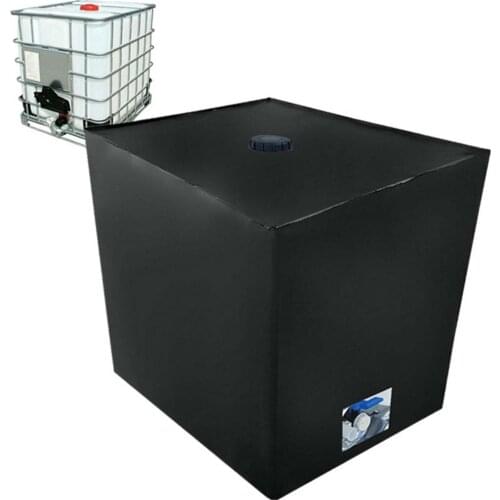 New 1000L IBC Ton Barrel Protective Cover Waterproof Dustproof Rainwater Tank Container Sunscreen 210D Outdoor Cover