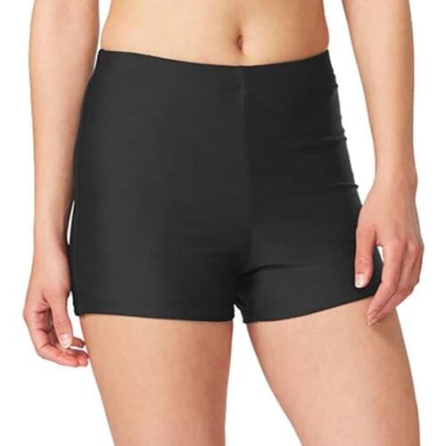 Women Swimming Trunks High Waist Swimsuit Bikini Bottoms Swimming Design Anti-walking Breathable Summer Hot