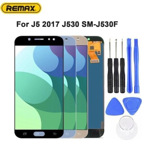 Original Super Amoled LCD for Samsung Galaxy J5 2017 J530 Display Touch Screen Digitizer Assembly Front Glass Replacement Kit