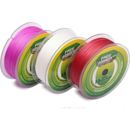 300m 1000m 15-80LB Fishing Line De Pesca PE Braided Fishing Line Super Strong Fishing PE Braid Line Multicolor