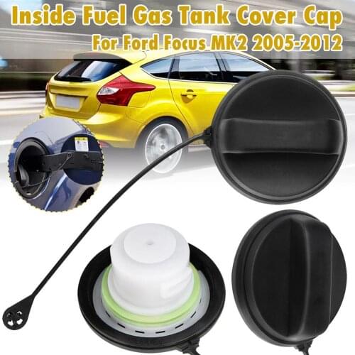 80% Hot Sales!! Inside Inner Fuel Gas Oil Tank Cap Cover for Ford Focus MK2 2005 2006 2007-2012