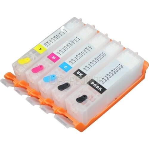 UP 10sets PGI570 CLI571 570XL Refill ink Cartridge compatible for Canon TS6050 TS6051 TS6052 TS5050 TS5051 TS5052 TS5053 PRINTER