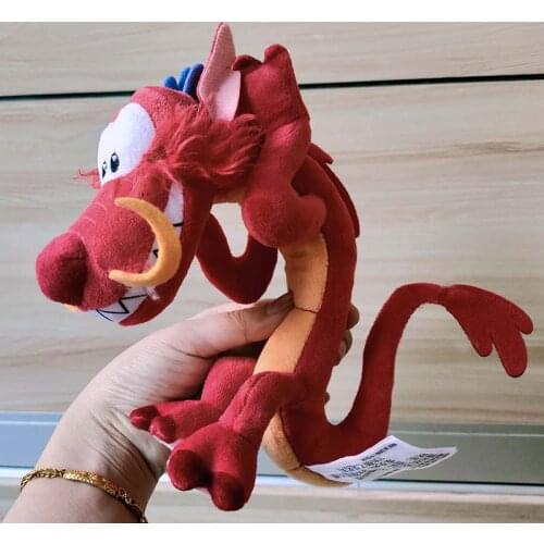 Disney Store JAPAN 2020 Mulan Plush Mushu Plush Doll Toy 18CM