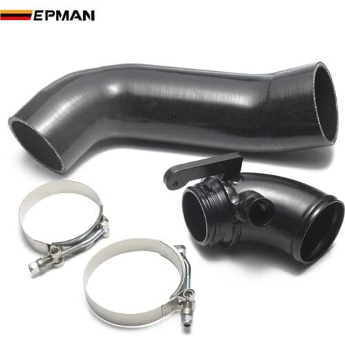 EPMAN Aluminum Turbo Inlet Elbow Silicone Intake Pipe Air Hose For Seat Leon MK3 Cupra 5F For VW MK7 EA888 TKMK3TK010P