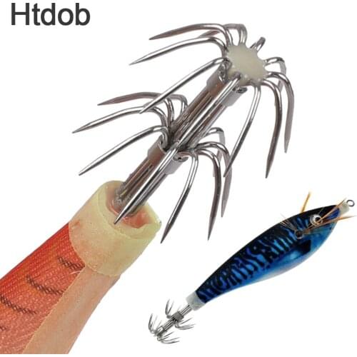 Hot Shrimp Bait Squid Jig 10cm 10g Artificial Wood Shrimps Lure Fishing Squid Hook Cuttlefish Lure Octopus Bait Ice Fishing Bait