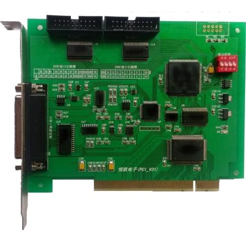PCI Multifunction Data Acquisition Card 16 single-ended or 8 differential 1MHz AD 12bit / 1 DA 16DI 16DO labview