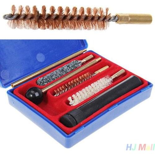 Tactical hunting Alloy ABS Pistols Gun Cleaning Kit Fits Universal Pistol 9mm/.357/.38 gun Cleaning Tools Cleaner Brushes sets