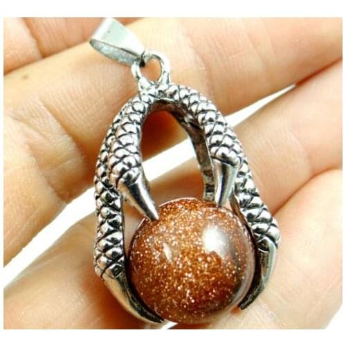 Natural Stone Quartz Crystal Turquoises tiger eye aventurine Dragon pendant for diy Jewelry making necklace Accessories10pcs