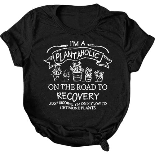 New Plus Size T-shirts For Women Harajuku Summer T Shirt Fashion Tops Letter Printed Female T-shirt Casual Woman Clothing #T1P