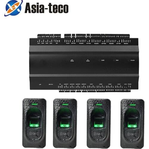 IP-based Tcp/Ip Access Control Board RS485 Communication with 125Khz waterproof RS485 Fingerprint reader