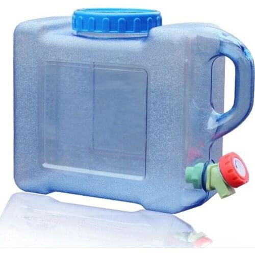 5 litre Portable Outdoor Fresh Water Tank with Fittings Motorhome Camper Boat RV