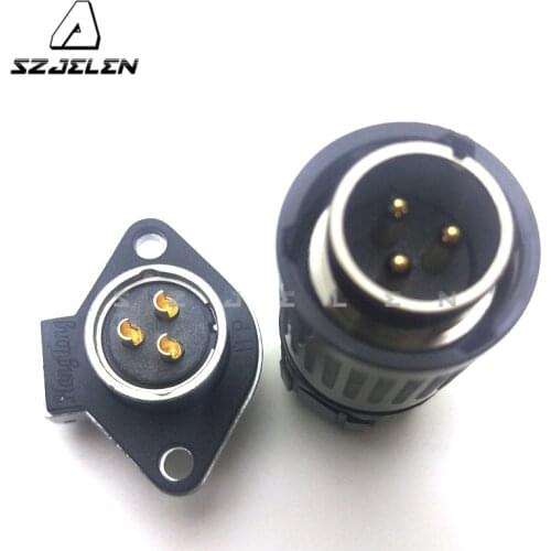 HP20 series waterproof connector 2pin, 3pin, 4pin,5pin, 6pin, 7pin,8pin,9pin, 10pin, 12pin,Plug and socket