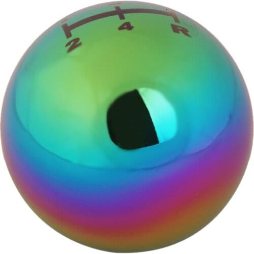 Ball Shape Manual Car 5 Gear Stick Shift Head Knob Shifter Lever Cover