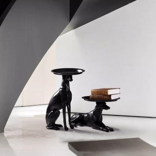 Sculpture jewelry storage decoration gift key fruit stationery storage tray home decoration storage