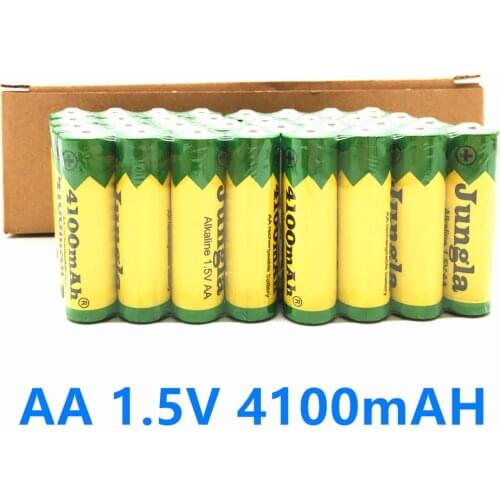 2021 NEW 2-20PCS 1.5V AA Rechargeable Battery 4100mah for Torch Toys Clock MP3 Player Replace Batteries Free Shipping