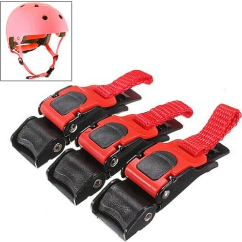3Pcs Motorcycle Bike Helmet Chin Strap Sewing Clips Quick Release Buckles