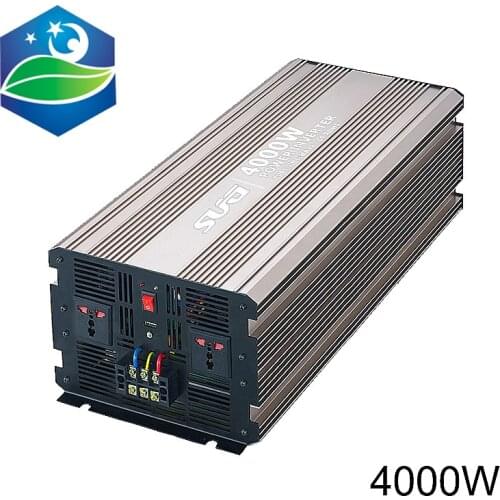 4000W pure sine wave solar power inverter DC 12V 24V to AC 110V 220V digital