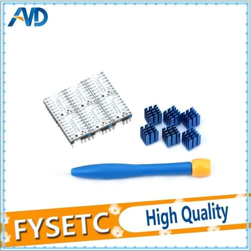 6pcs Stepstick Stepper Motor Driver F6 TMC2130 V1.2 For SPI Function Flying Wire Special For F6 SKR V1.3 Board VS TMC2130 V1.1