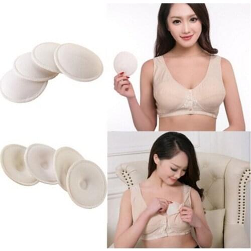 8Pcs Women Feeding Breast Nursing Pad Absorbent Breastfeeding Washable Reusable
