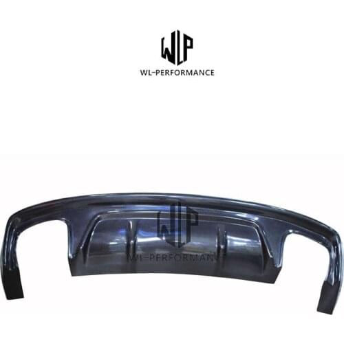 A4 High Quality Carbon Fiber Rear Lip Diffuser Car Styling For Audi A4 RG Style Car Body Kit 2013-UP