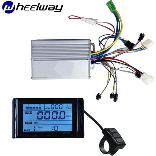 24V36V48V350W500W800W1000W Bicicleta Electrica Electric Bike AccessoryElectroc Bicycle Ebike Controller With LCD Display SW900