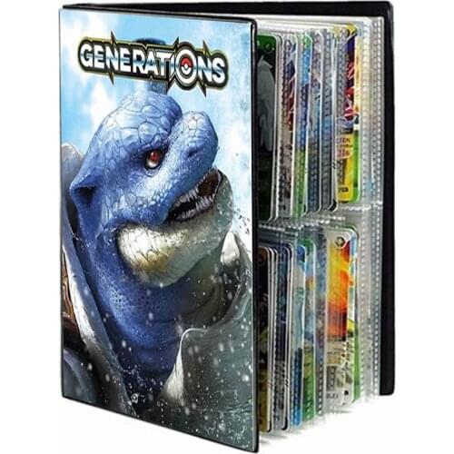 Pokemon Album Book 240Pcs Anime Game Cards Collectors Holder Loaded TAKARA TOMY Pokemons Card Binder Folder Children Toys gifts