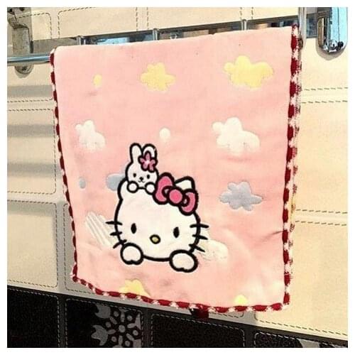 Hello kitty superfine cotton pure cotton bath towel face towel hand towel bathroom towel 35x70cm