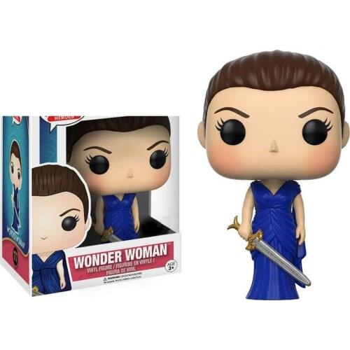 Wonder Woman 177# Limited Edition Action Figures Toys Collection Model Vinyl Doll Gifts for Kids Friends Birthday