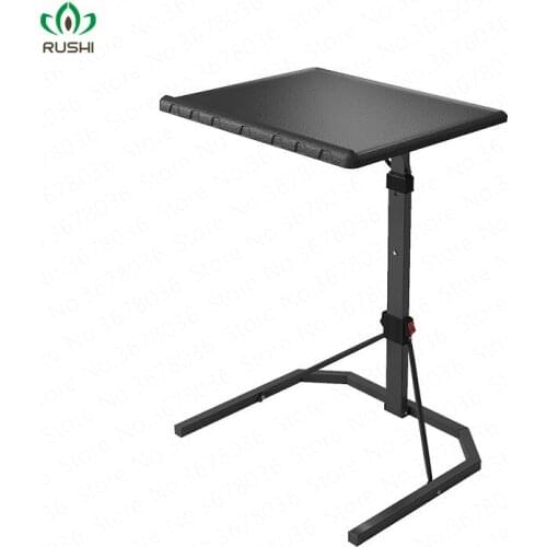 European Laptop Lazy Bed Desk Simple Lifting Small Table Simple Folding Table Removable Bedside Laptop Table Office Furniture